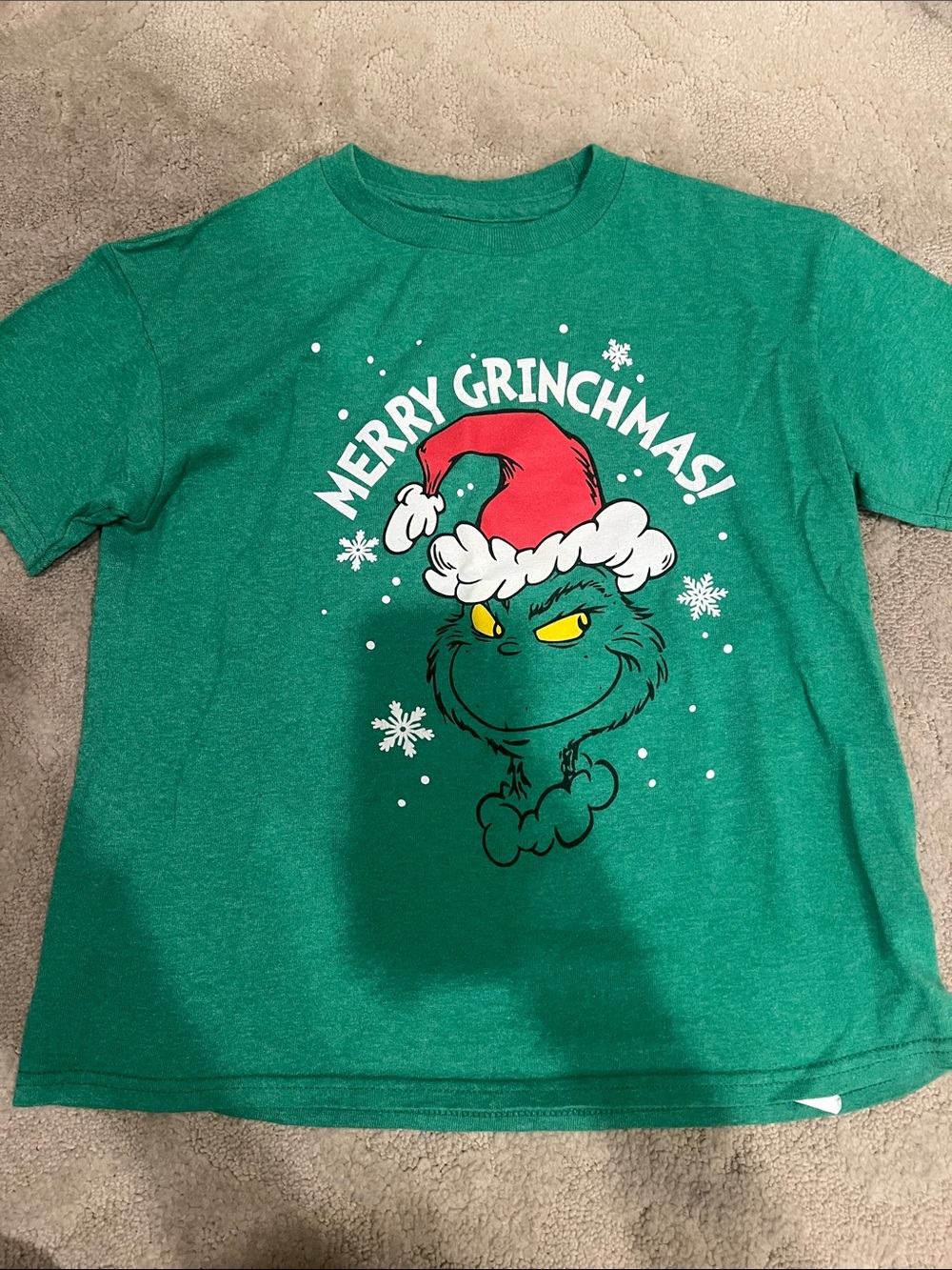 Kids' Green Grinchmas Graphic Tee